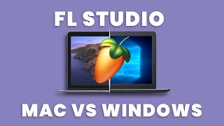 Fl Studio  Mac vs Windows Comparison [upl. by Noyrb]