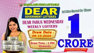 LOTTERY SAMBAD DEAR 1 PM 09102024 NAGALAND LOTTERY LIVE DEAR LOTTERY LIVE LOTTERY SAMBAD [upl. by Anetsirk]