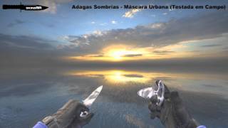 Adagas Sombrias ★  Máscara Urbana Testada em Campo  Showcase [upl. by Ronal463]