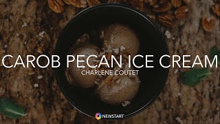 Carob Pecan Ice Cream  NEWSTART Kitchen [upl. by Rolyab]