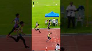 Boys 100m Slow Motion Finishing Line [upl. by Kcirdot]