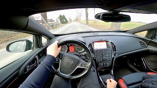 Opel Astra J GTC 20 CDTI 165HP Manual 2014 POV Test Drive amp Acceleration 0100 [upl. by Rosane726]