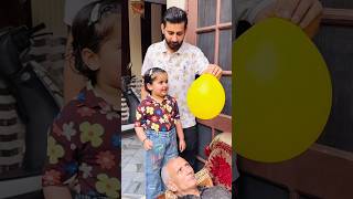 Anaya Or Papa Ne Dada Ke Sath Kiya Balloon Popping Game [upl. by Nylloh]