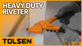 Mastering the TOLSEN Heavy Duty Riveter [upl. by Nileek]