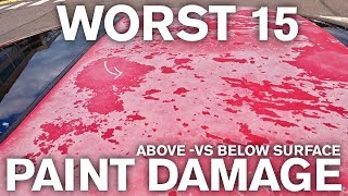 Top 15 Types of Paint Damage You Need to Know ATA 202 [upl. by Reizarf]