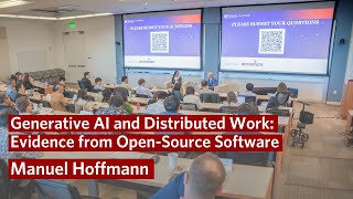 Generative AI and Distributed Work Evidence from Open Source Software – Business amp Generative AI [upl. by Orabla599]