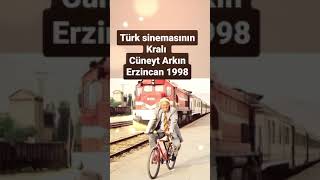 CÜNEYT ARKIN 26 YIL ÖNCESİNDEN ERZİNCANDA BİSİKLET SÜRERKEN [upl. by Venable]