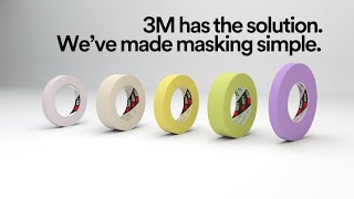 3M Masking Tape Made Simple [upl. by Norrehc770]