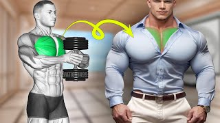 7 Dumbbell Chest Workout  Effective Exercises [upl. by Lewert693]