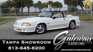 1993 Ford Mustang GT  Gateway Classic Cars of Tampa Stock 1431TPA [upl. by Troy]