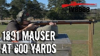 1891 Argentine Mauser at 600 Yards [upl. by Aliek]