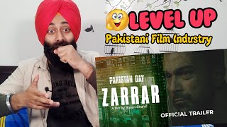 Indian Reaction on ZARRAR Official Trailer 2020  Shaan Shahid  Kiran Malik  Nadeem Baig [upl. by Ayikaz]