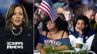 Kamala Harris doesnt speak at watch party expected to address nation today [upl. by Eiramanel]