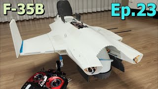 신형 노즐은 강한 추력에 버틸까 RC F35B 23화  F35 VTOL RCplane Homemade Ep23 [upl. by Cleavland]