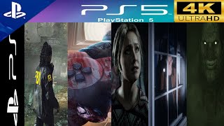 Top 10 Best Horror Games for PlayStation 5 ｜best horror ps5 games UHD 4K 60 fps [upl. by Margaret]