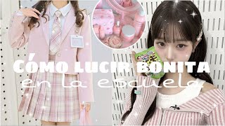 Cómo lucir bonita con uniforme en la escuela 🌸Tips consejos para la escuela [upl. by Hintze]