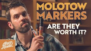 Molotow Marker Review Are they worth it [upl. by Avruch]