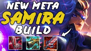 NEW META SAMIRA BUILD YOU NEVER DIE  Samira Montage  Samira Gameplay League of Legends [upl. by Lonee]