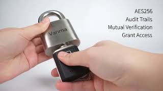 Vanma passive stainless padlock with Special design [upl. by Erlond]