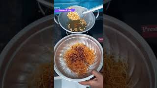 semiya micher recipe in tamil  samiya mixture in tamil shortsvideo streetfood evningsnacks [upl. by Hcirteid]