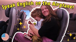 Fly with us in English ✈️ 50 Common Phrasal Verbs [upl. by Eyllom]