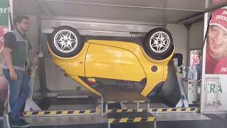 Smart fortwo Crash Überschlag Unfall Accident [upl. by Phillis]