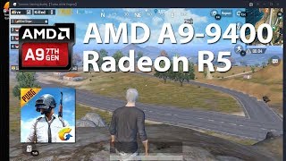 AMD A99400 Radeon R5 running PUBG Mobile Tencent Buddy Emulator [upl. by Enened828]