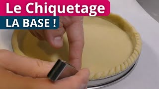 Foncer une tarte Le chiquetage  PatisCoach cappâtissier [upl. by Justicz22]