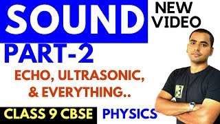 SOUND 02  CHAPTER 12 9TH CBSE [upl. by Anemij552]