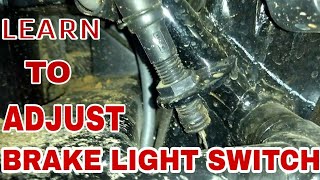 Adjust Yourself Rear brake light problem [upl. by Borries]