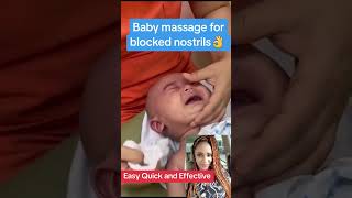 Baby blocked nostrils carefullife care baby adeolafayehun [upl. by Joung]