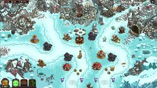 Kingdom Rush Vengeance  Northerners Village  3 Stars  Map 10 [upl. by Neetsirk]