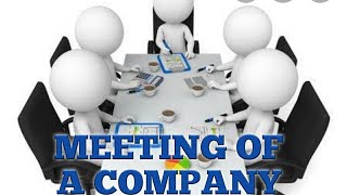 Meeting of a company  Valid meeting of a company  one person meeting  Company law  Law Lecture [upl. by Aierb656]