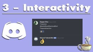 How To Make A C Discord Bot  Interactivity  Part 3 [upl. by Emawk]