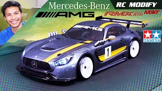 RC Modify 32  RC Drift Air Suspension Effect AMG GT3 RMX  RC Car [upl. by Yekram]