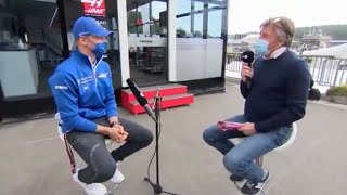 Mick Schumacher speaks French part2 [upl. by Aelgna963]