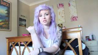 How to dye your hair pastel lilac lavendar violet [upl. by Dib506]