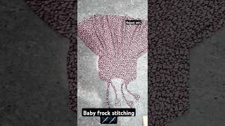 baby frock stitching 🪡🪡🪡suitstiching cuttingskills tredingshorts factions [upl. by Witt]