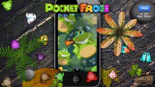 Pocket Frogs a free game for iPhone iPad and iPod Touch [upl. by Lundin358]