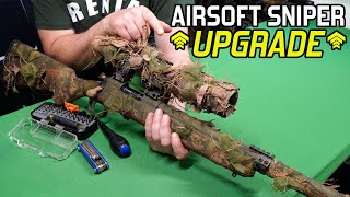 How I Made My AIRSOFT SNIPER Shoot Like A LASER [upl. by Vijar]