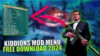 Kiddions Mod Menu– How to Download amp Install GTA 5 Kiddions Mod  Complete 2024 Tutorial [upl. by Gabbie697]