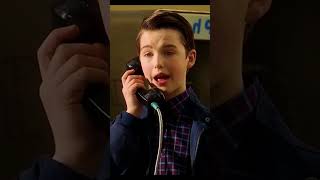 Young sheldon spoken English shortsvideo youngsheldoncooper sheldoncooper sheldon [upl. by Einaffets590]