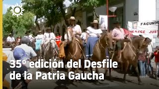 Desfile de la Patria Gaucha  35 Edición  2022  Medios Públicos Uruguay [upl. by Audwin]