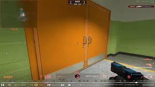 CS2 4vs1 Clutch 300 Hours in game Faceit Lv5  Demo Rec [upl. by Ahseekan]