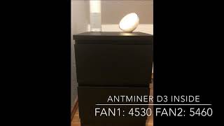 Noise reduction  Silent Box for Antminer L3 D3 S9 etc  TEASER [upl. by Sel]