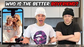 REACTING TO HIS GIRLFRIENDS TIK TOKS WITH ME SHOCKING [upl. by Rosenberger]