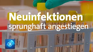 Coronavirus Spahn besorgt über Anstieg der Neuinfektionen [upl. by Coffin]