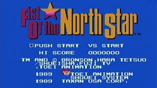 Fist of the North Star  NES Gameplay [upl. by Gauldin]