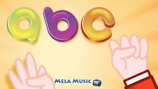 The ABC  Canzoni per bambini di Mela Music MelaEducational [upl. by Zobias]