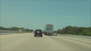 Wisconsin  Interstate 94 West  Mile Marker 349 to 340 52116 [upl. by Yecnuahc]